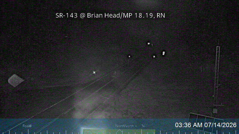 SR-143 @ Brian Head / MP 18.19, RN road camera