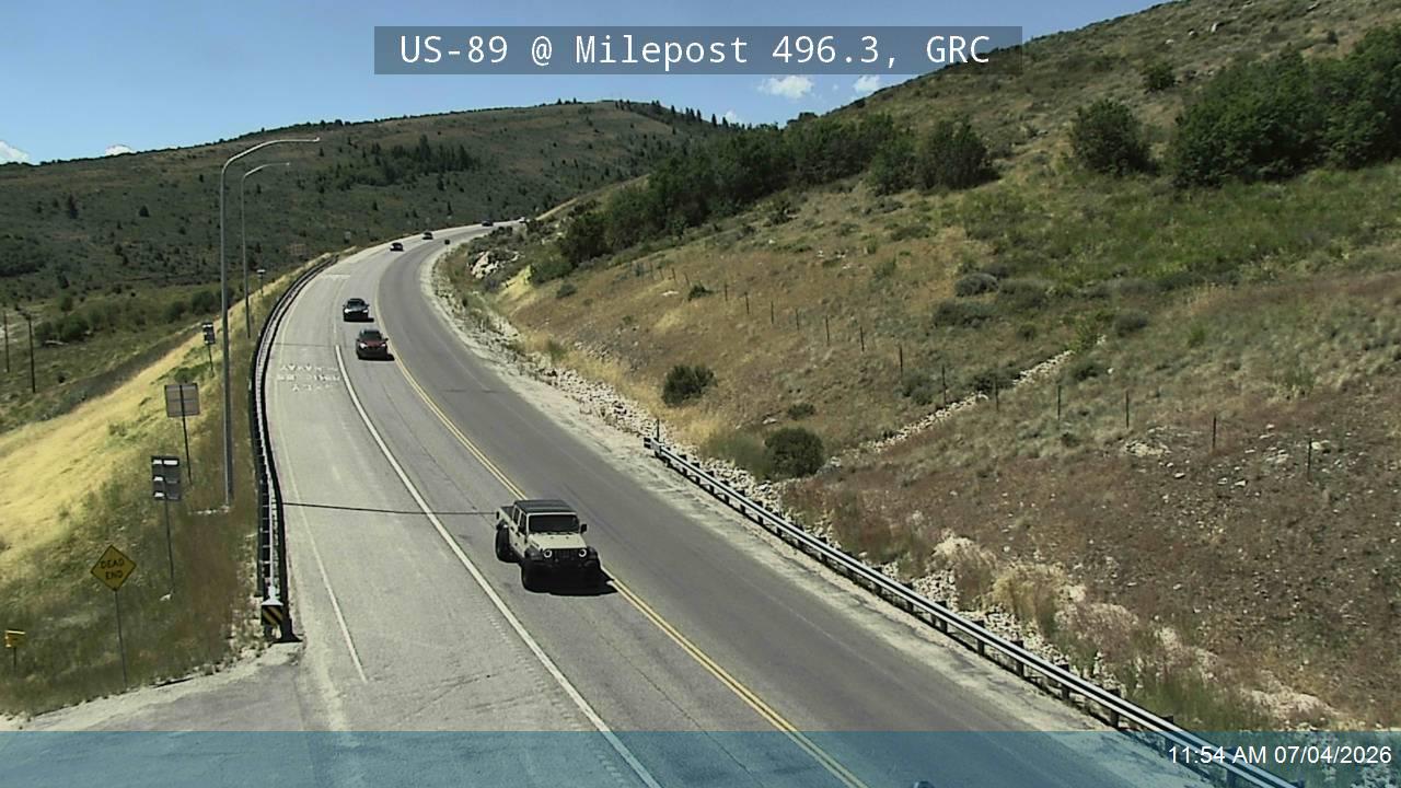 US-89 @ Milepost 496.3, GRC road camera
