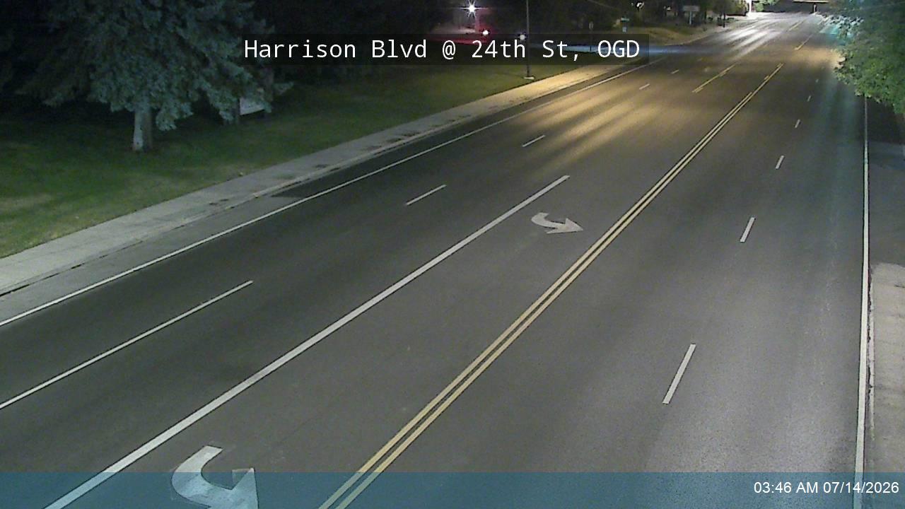 Harrison Blvd / 1200 E / SR-203 @ 24th St, OGD road camera