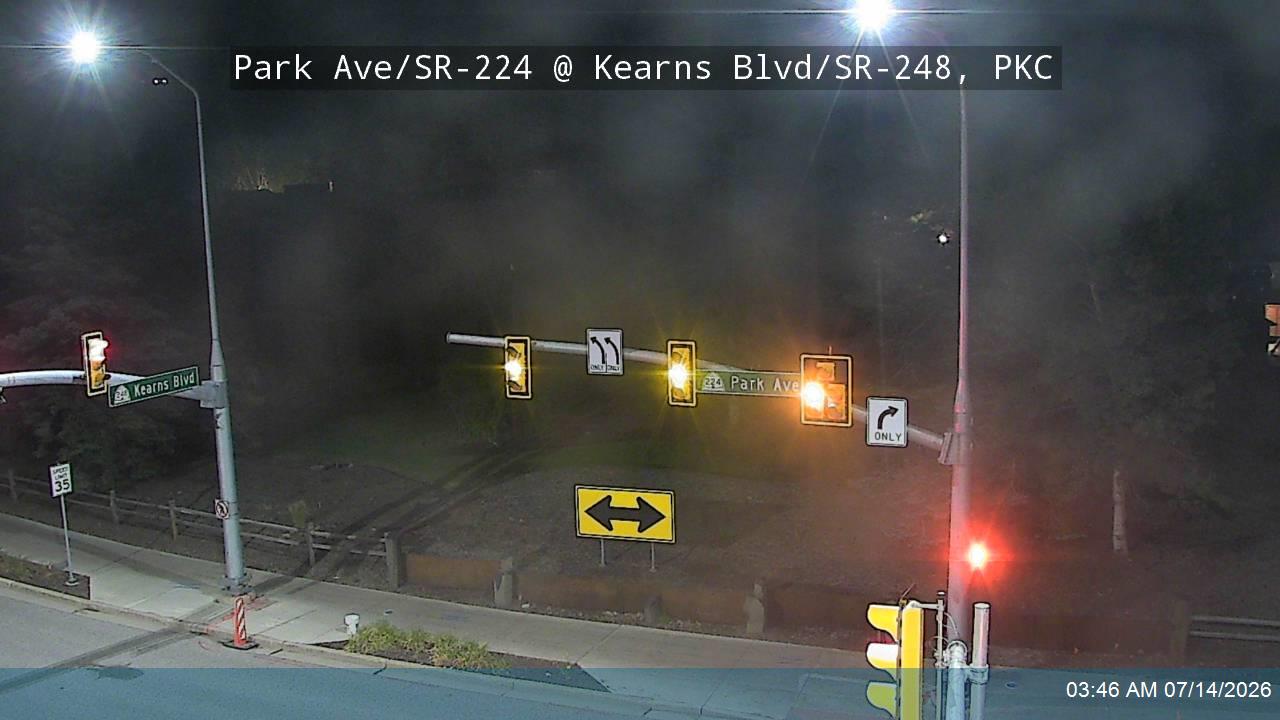 Park Ave / SR-224 @ Kearns Blvd / SR-248, PKC road camera