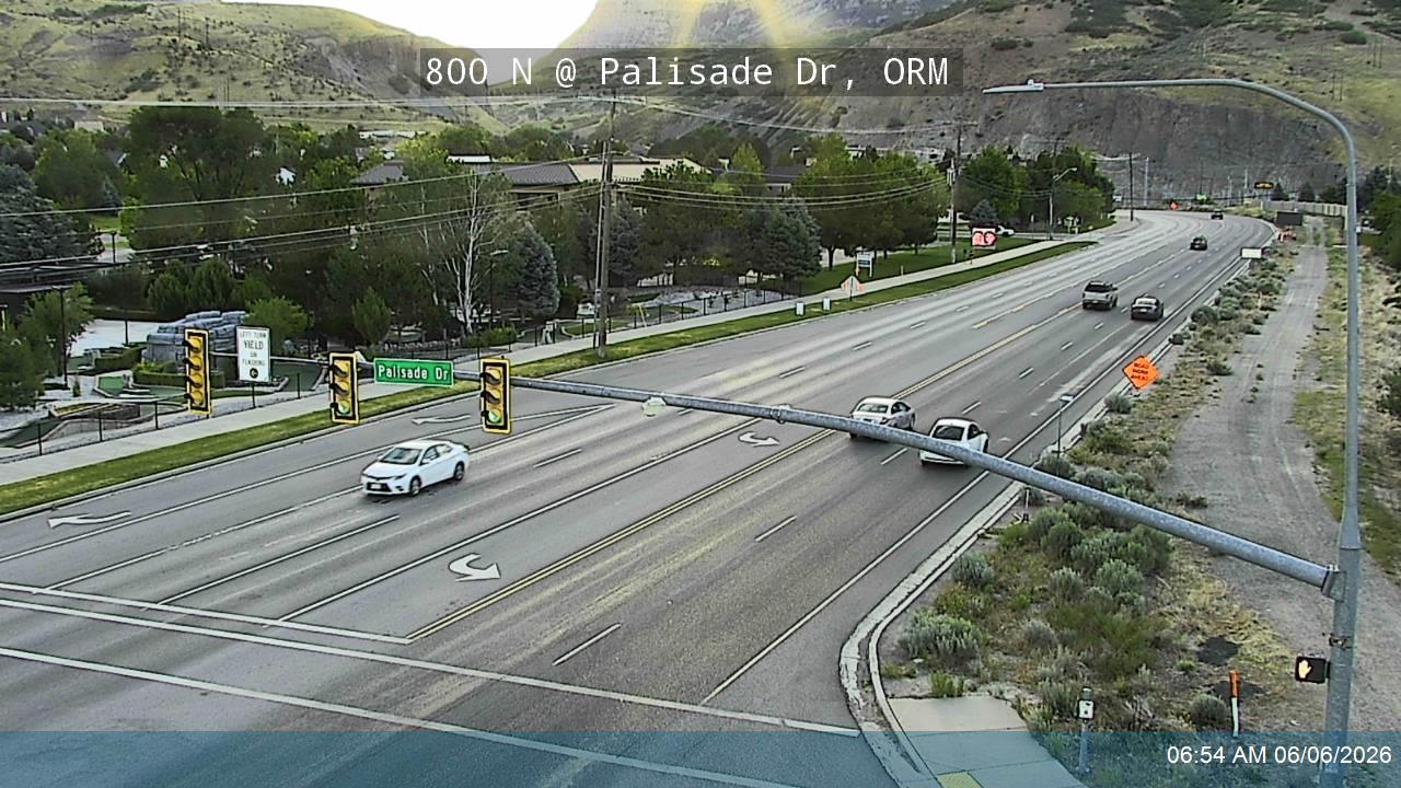 Live snapshot from 800 N / SR-52 @ Palisade Dr / 1300 E, ORM