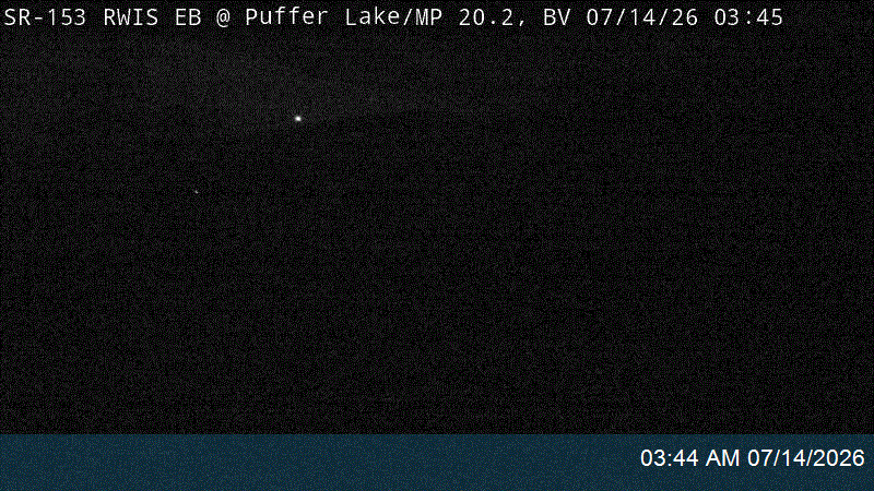SR-153 RWIS EB @ Puffer Lake / MP 20.24, BV road camera