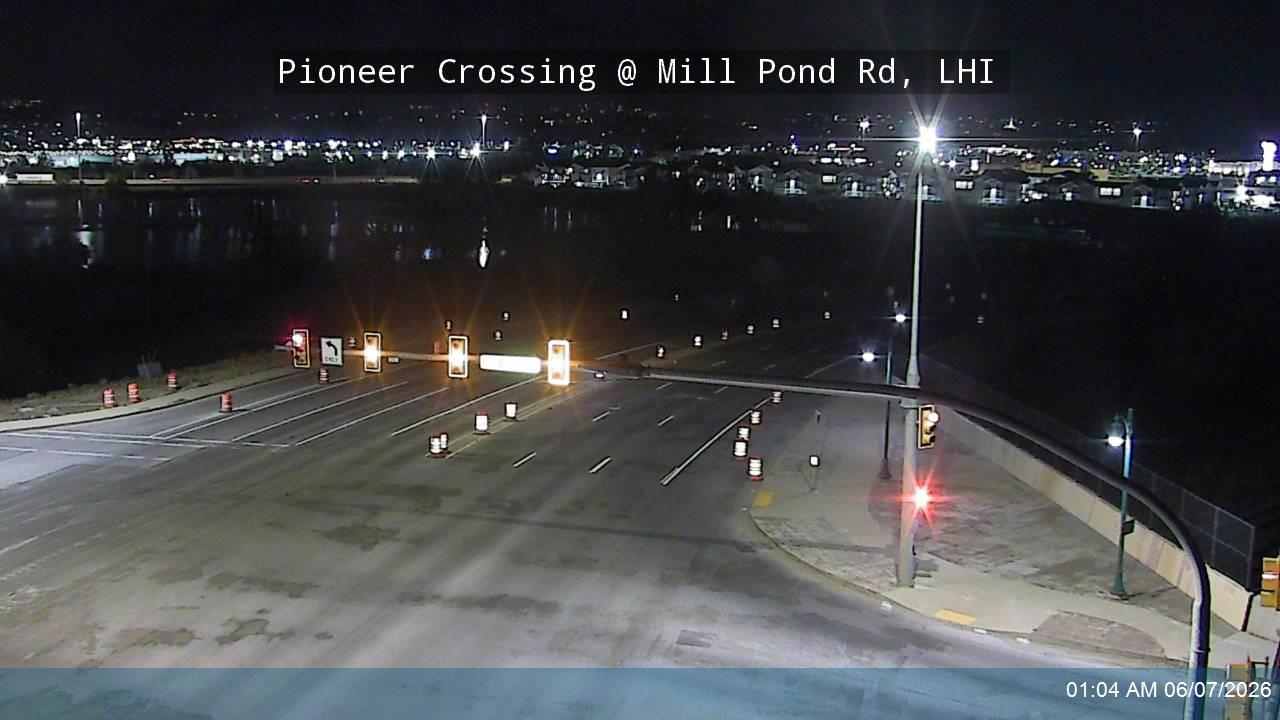 Live snapshot from Pioneer Crossing / SR-145 @ Mill Pond Rd, LHI