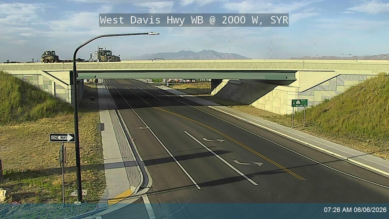Live snapshot from West Davis Hwy / SR-177 WB @ 2000 W / MP 12.11, SYR