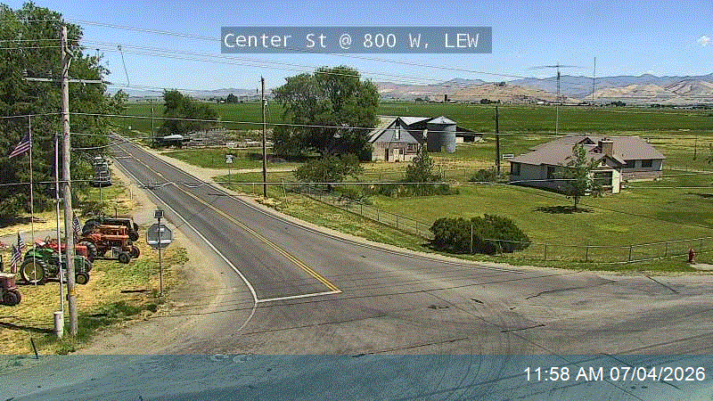 Center St / SR-61 @ 800 W / SR-200, LEW road camera