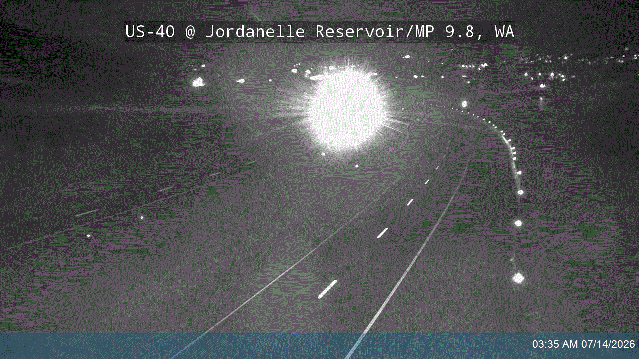 US-40 @ Jordanelle Reservoir / MP 9.8, WA road camera