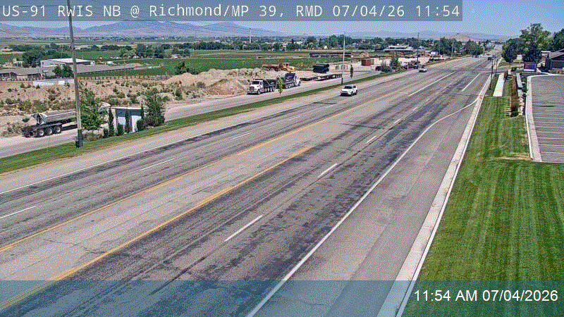 200 W / US-91 RWIS NB @ 700 S / MP 39.05, RMD road camera