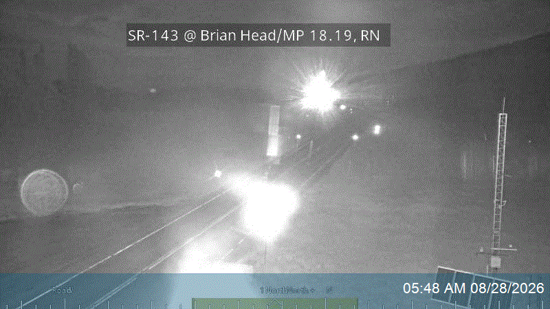 SR-143 @ Brian Head / MP 18.19, RN road camera