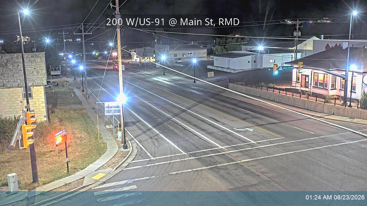 200 W / US-91 @ Main St / SR-142, RMD road camera