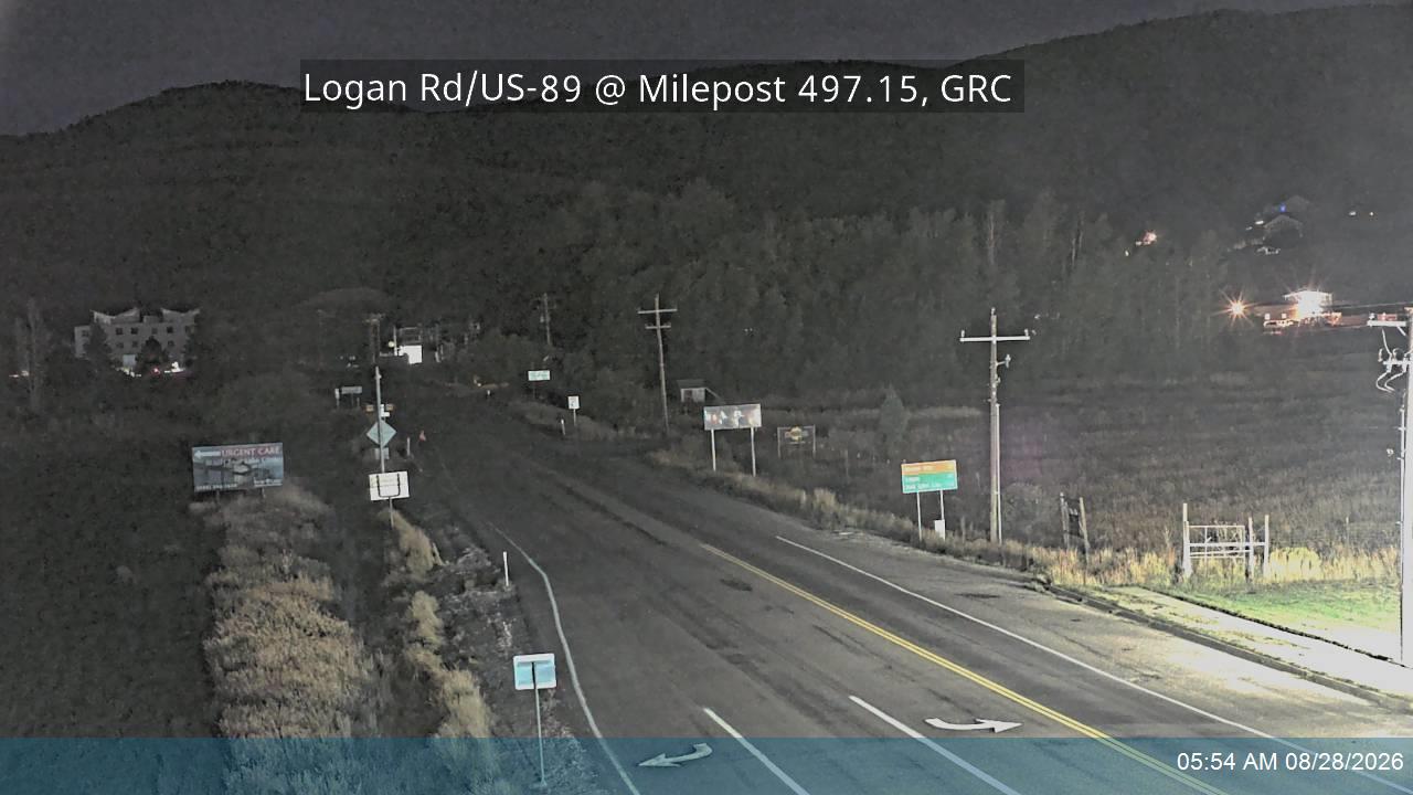 Logan Rd / US-89 EB @ MP 497.15, GRC road camera