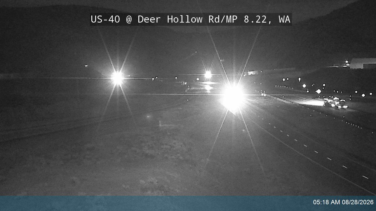US-40 @ Deer Hollow Rd / SR-319 / MP 8.22, WA road camera