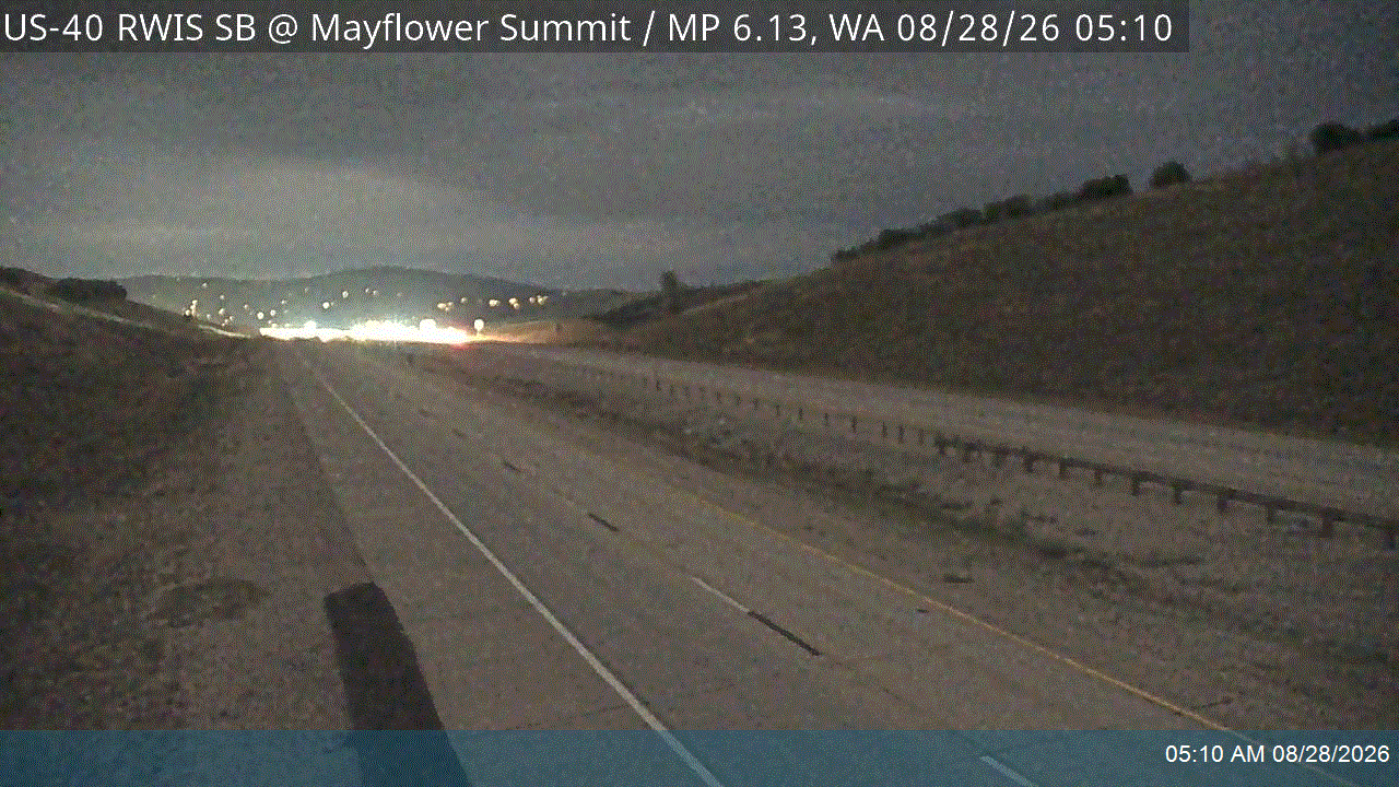 US-40 RWIS SB @ Mayflower Summit / MP 6.13, WA road camera
