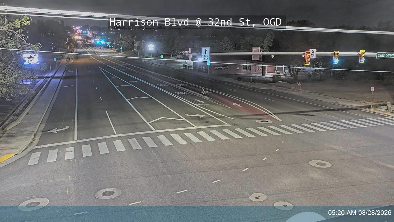 Harrison Blvd / 1200 E / SR-203 @ 32nd St, OGD road camera