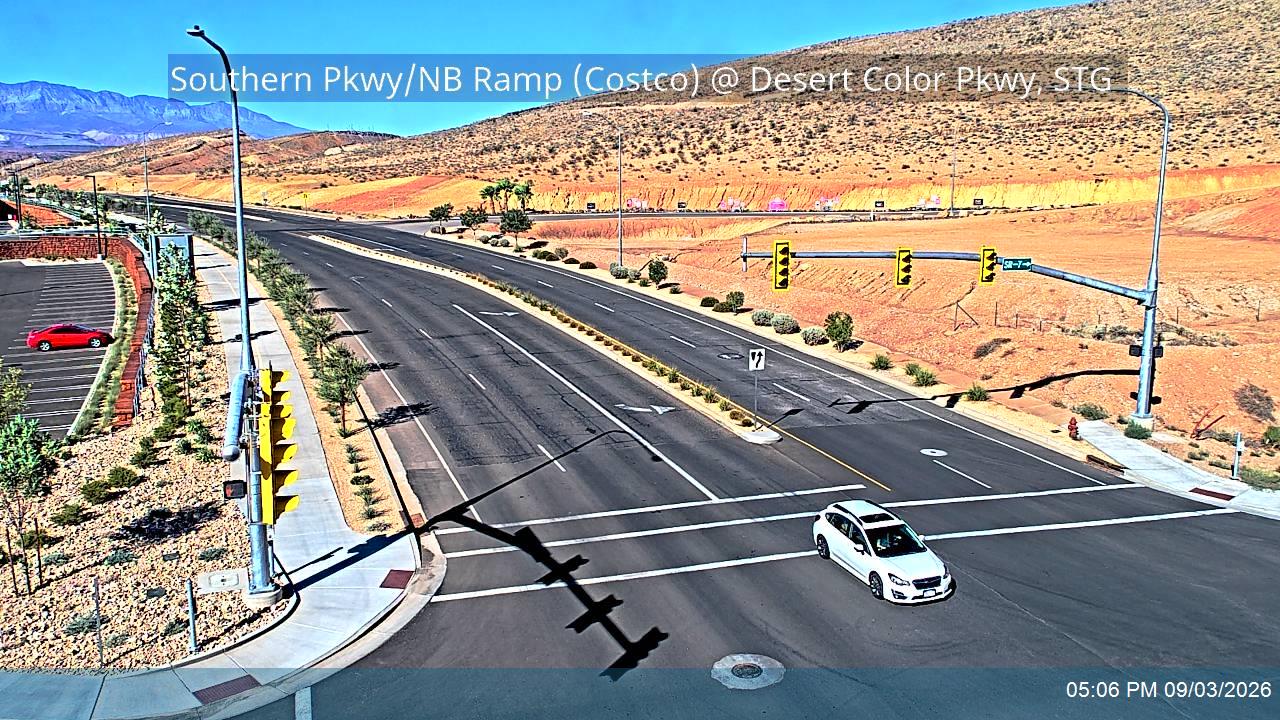 Southern Pkwy / SR-7 NB Ramp (Costco) @ Desert Color Pkwy, STG