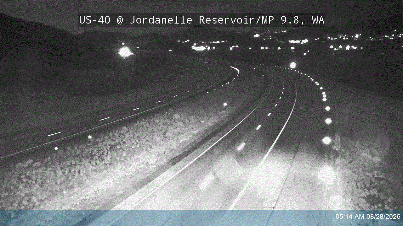 US-40 @ Jordanelle Reservoir / MP 9.8, WA road camera