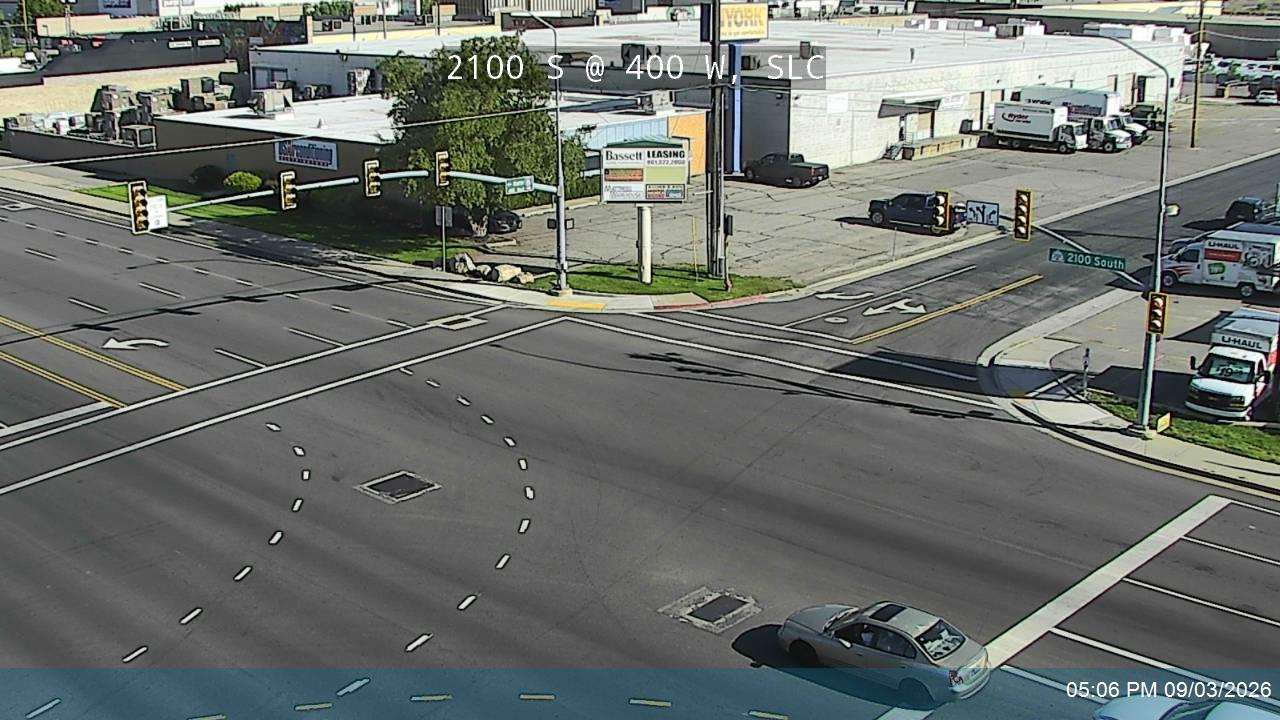 2100 S / SR-201 @ 400 W / I-15 NB / MP 17.46, SLC