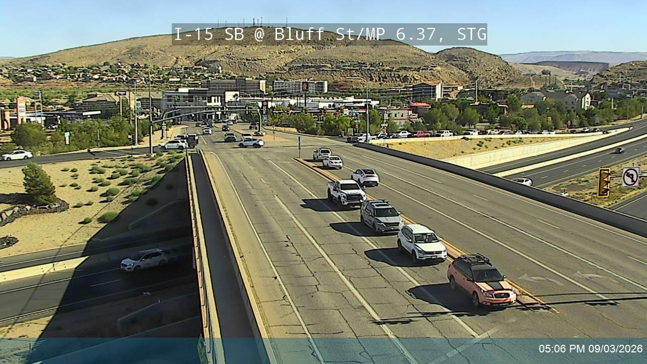 I-15 SB @ Bluff St / SR-18 / MP 6.37, STG