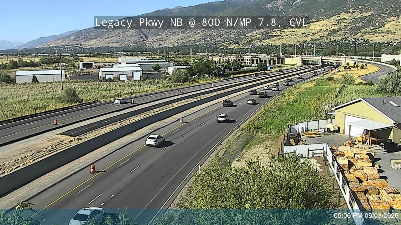 Legacy Pkwy / SR-67 NB @ 800 N / MP 7.8, CVL