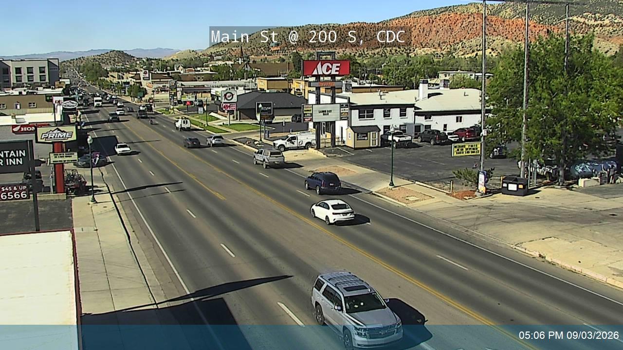 Main St / SR-130 @ 200 S / SR-289, CDC