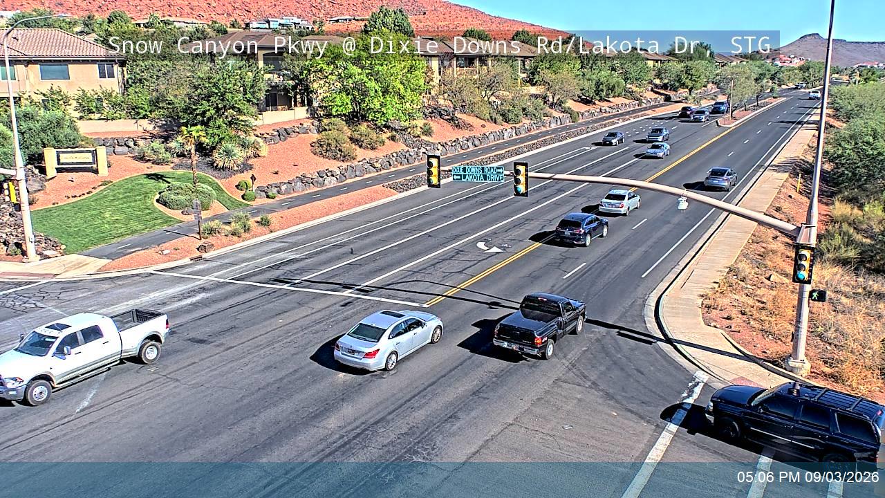 Snow Canyon Pkwy @ Dixie Downs Rd / Lakota Dr, STG