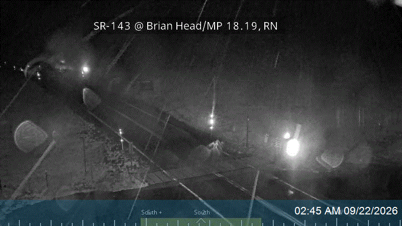 SR-143 @ Brian Head / MP 18.19, RN road camera