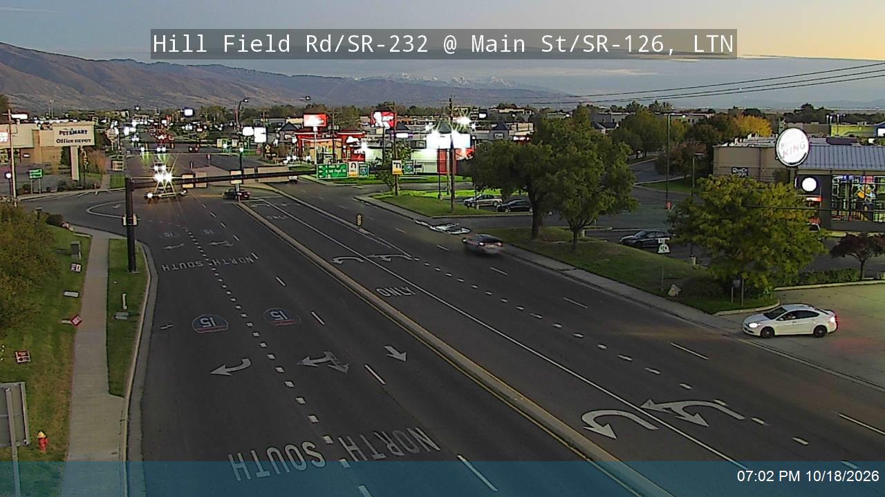 Hill Field Rd / SR-232 @ Main St / SR-126, LTN