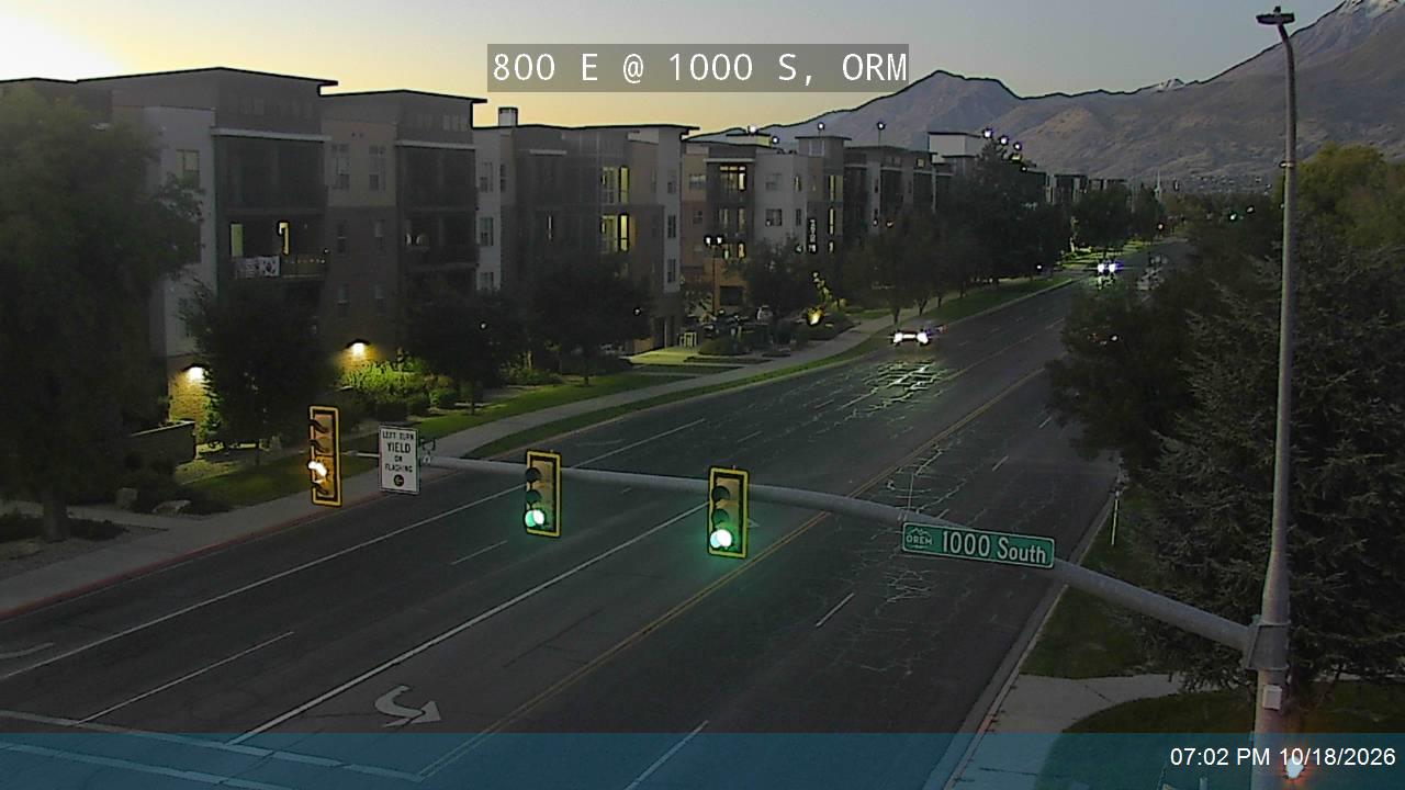 800 E @ 1000 S, ORM