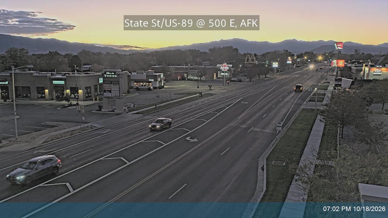 State St / US-89 @ 500 E / SR-180, AFK