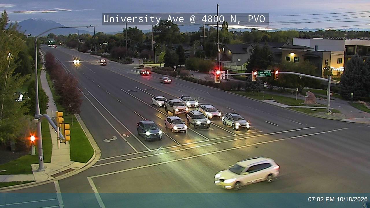 University Ave / US-189 @ 4800 N / Foothill Blvd, PVO