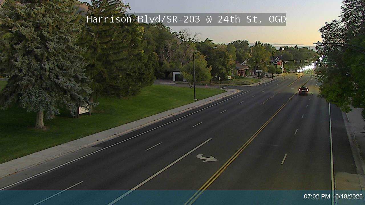Harrison Blvd / 1200 E / SR-203 @ 24th St, OGD