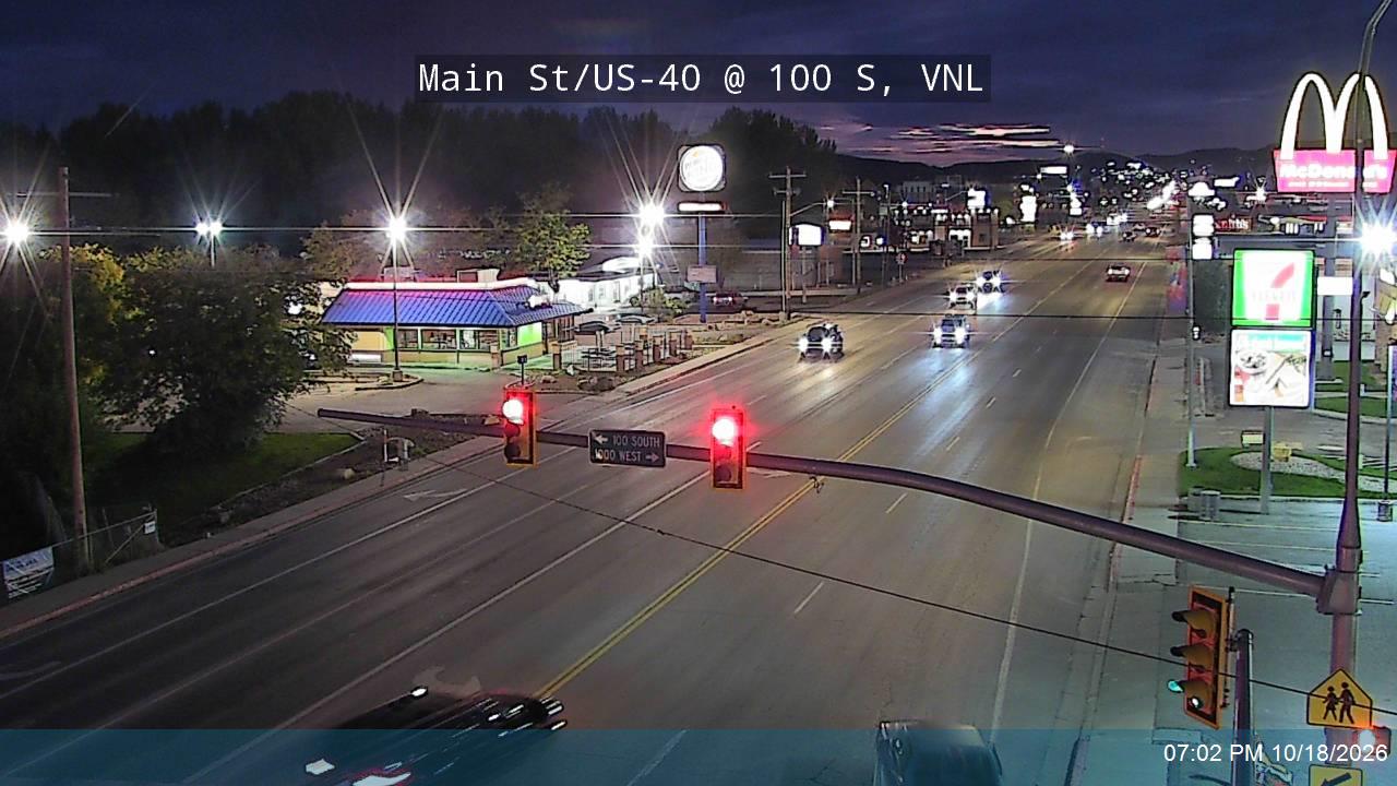 Main St / US-40 @ 100 S / MP 143.4, VNL