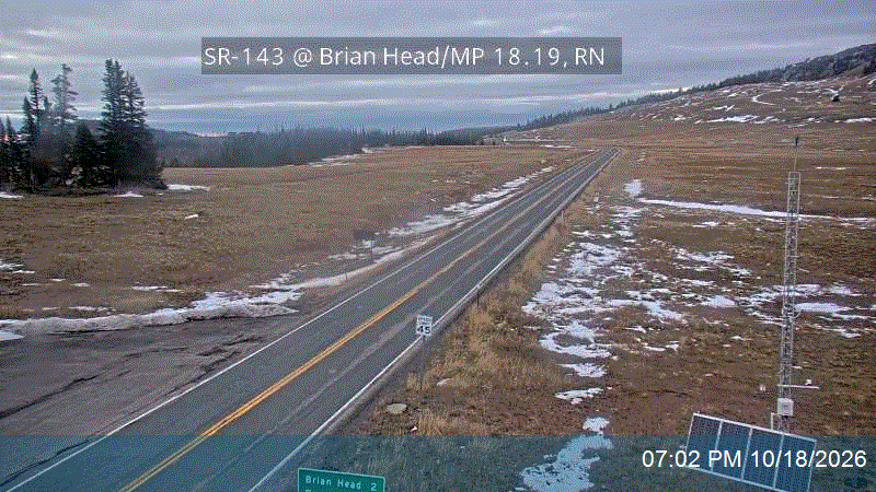 SR-143 @ Brian Head / MP 18.19, RN