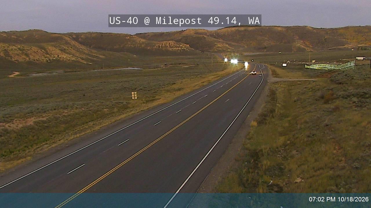 US-40 @ Milepost 49.14, WA