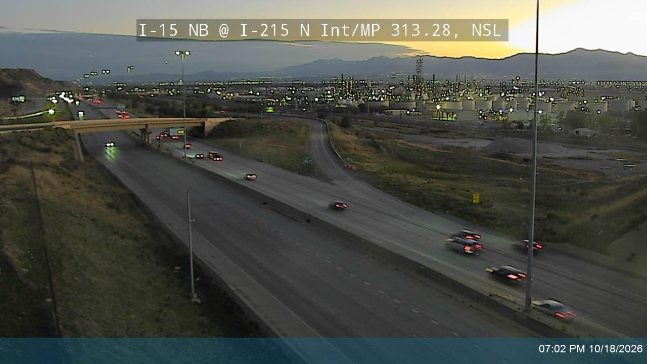 I-15 NB @ I-215 North Interchange / MP 313.28, NSL