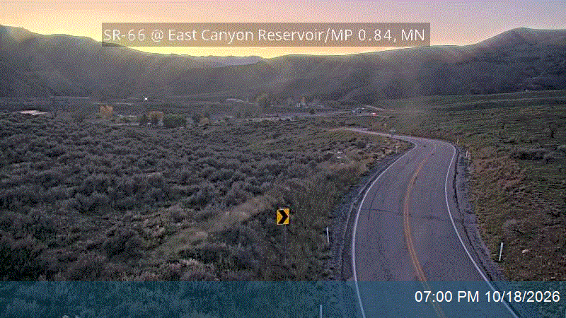 SR-66 @ East Canyon Reservoir / MP 0.84, MN