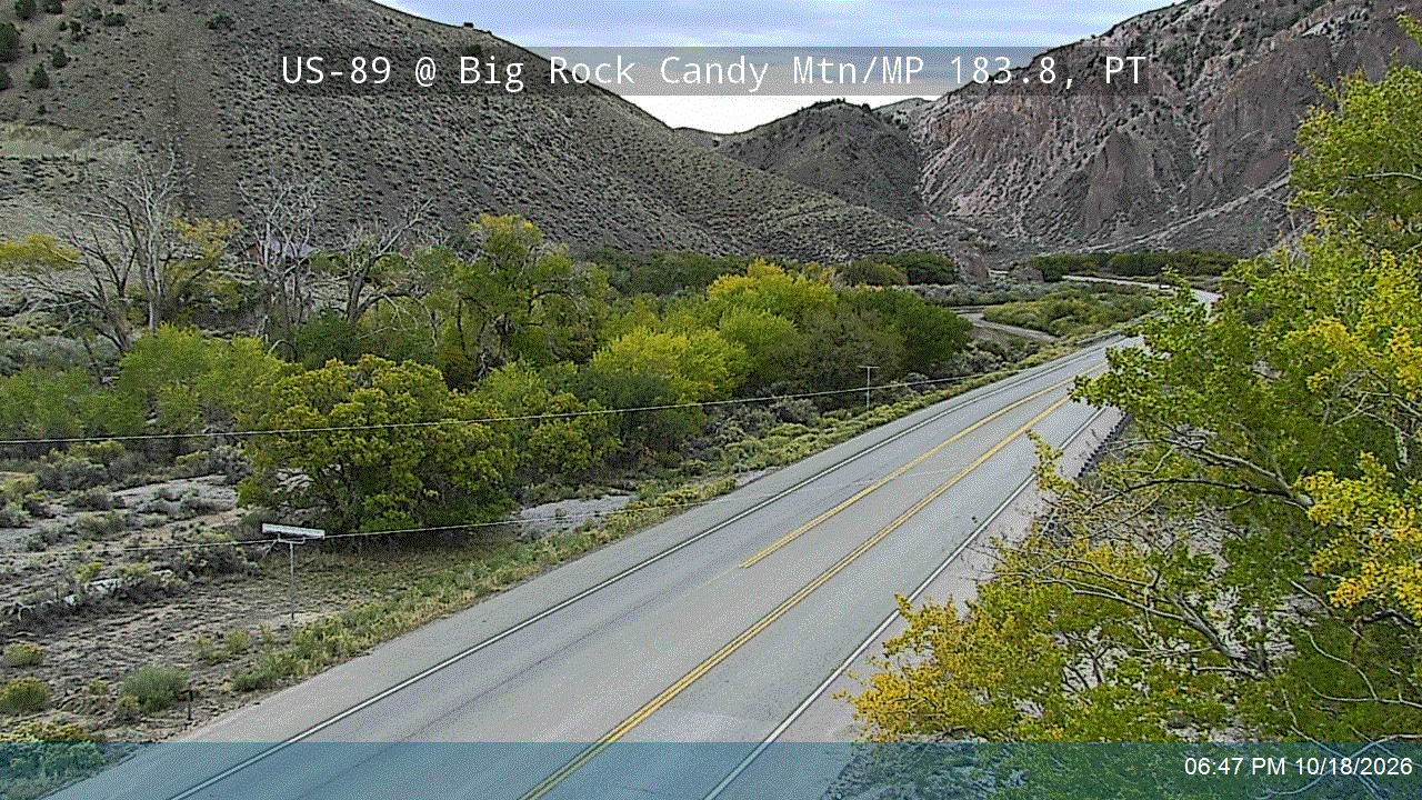 US-89 @ Big Rock Candy Mtn / MP 183.8, PT