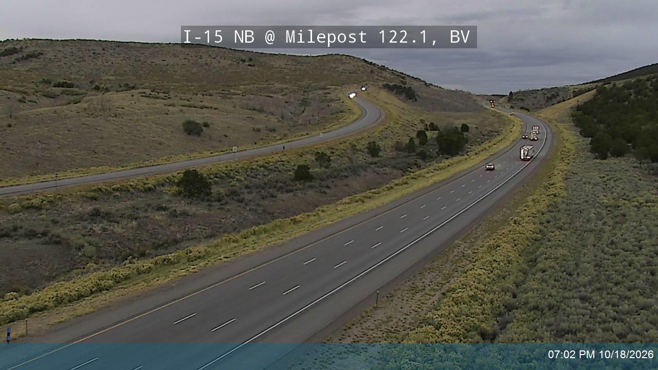 I-15 NB @ Milepost 122.1, BV