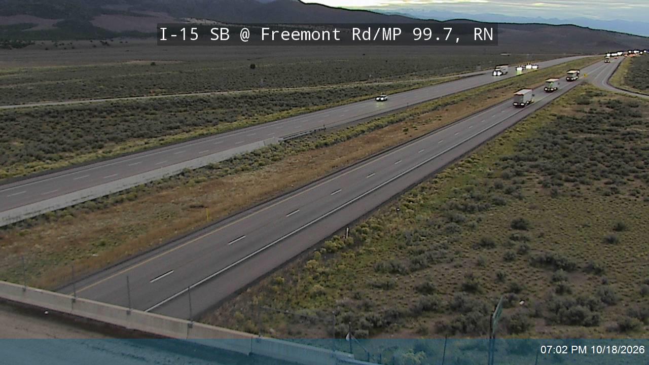 I-15 SB @ Freemont Rd / MP 99.7, RN