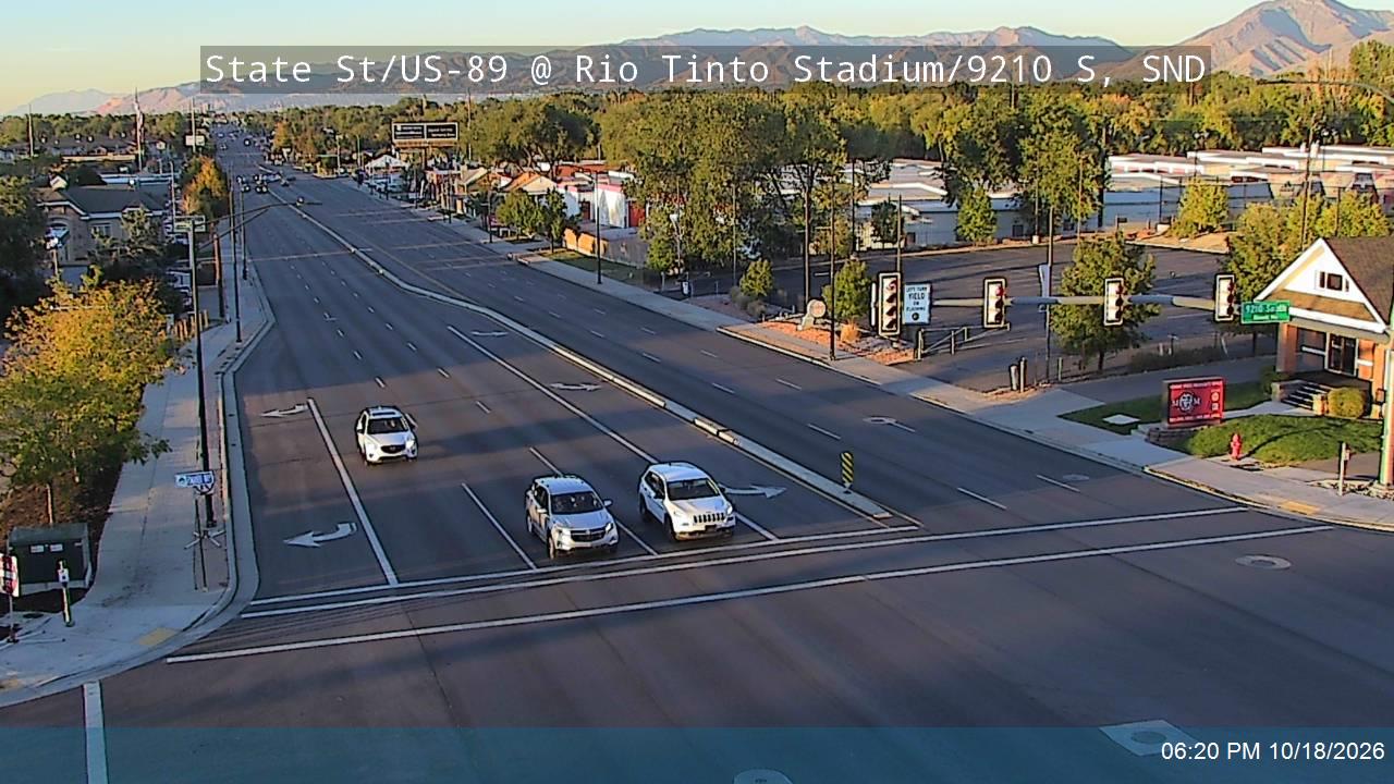 State St / US-89 @ Rio Tinto Stadium / 9210 S, SND