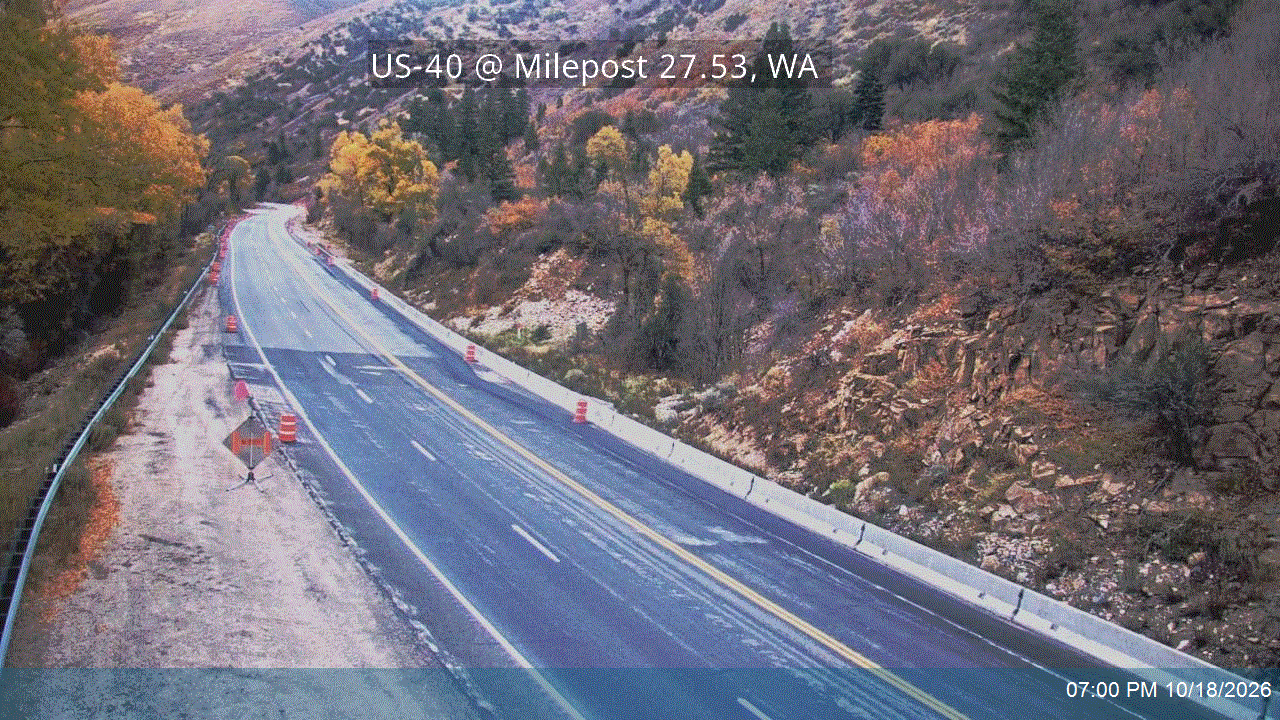 US-40 @ Milepost 27.53, WA