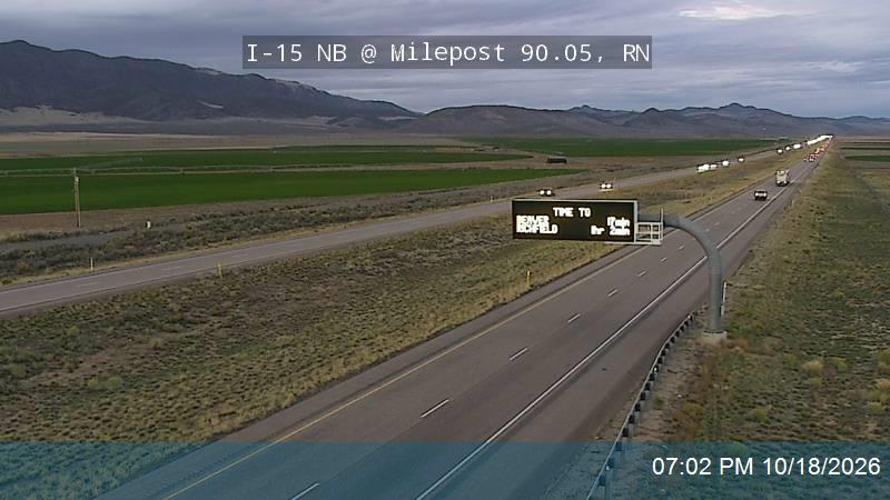 I-15 NB @ Milepost 90.05, RN