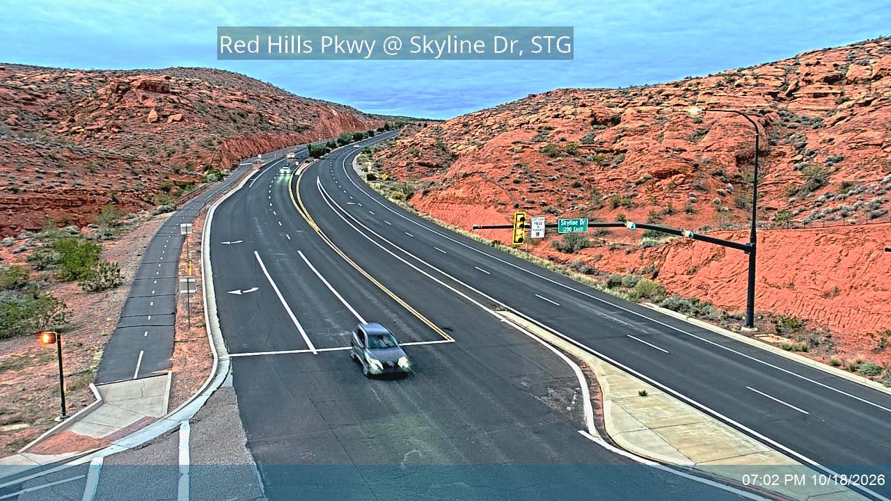 Red Hills Pkwy @ Skyline Dr / 200 E, STG