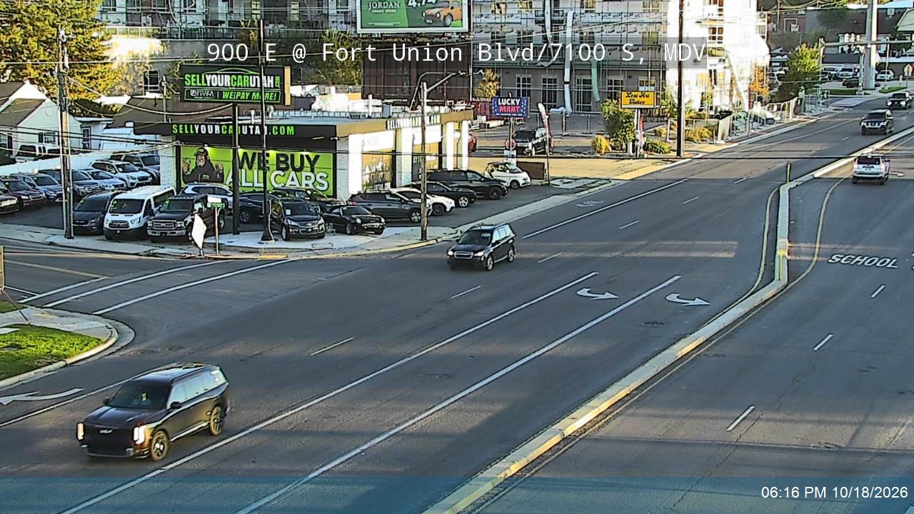 900 E / SR-71 @ Fort Union Blvd / 7100 S, MDV
