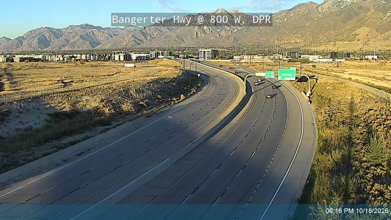 Bangerter Hwy / SR-154 @ 800 W / MP 1.86, DPR