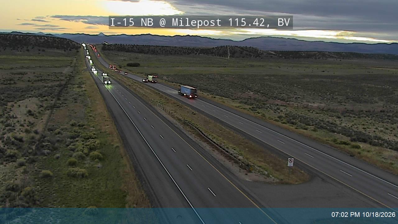 I-15 NB @ Milepost 115.42, BV