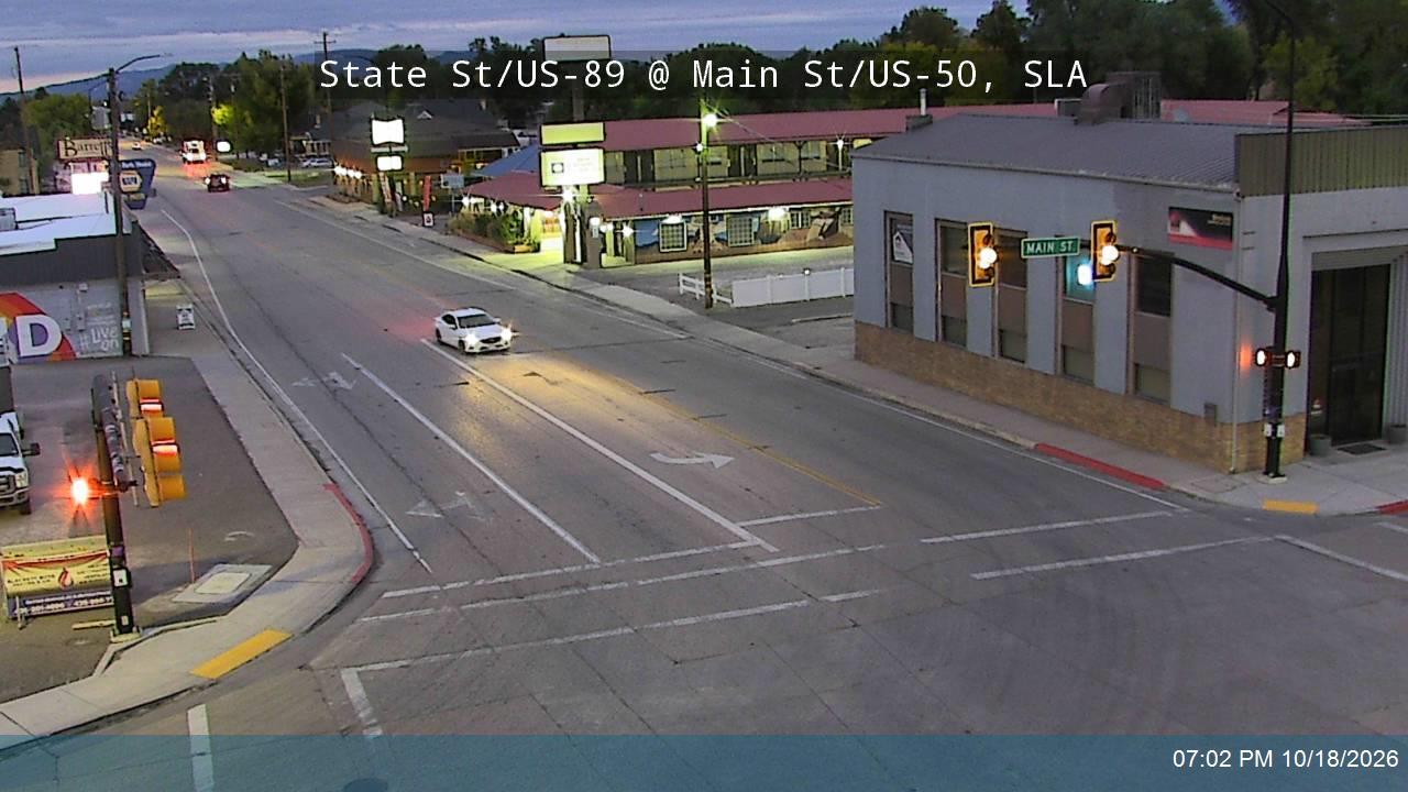 State St / US-89 @ Main St / US-50, SLA