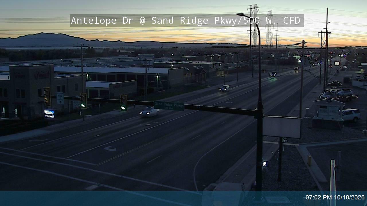 Antelope Dr / 1700 S / SR-108 @ Sand Ridge Pkwy / 500 W, CFD
