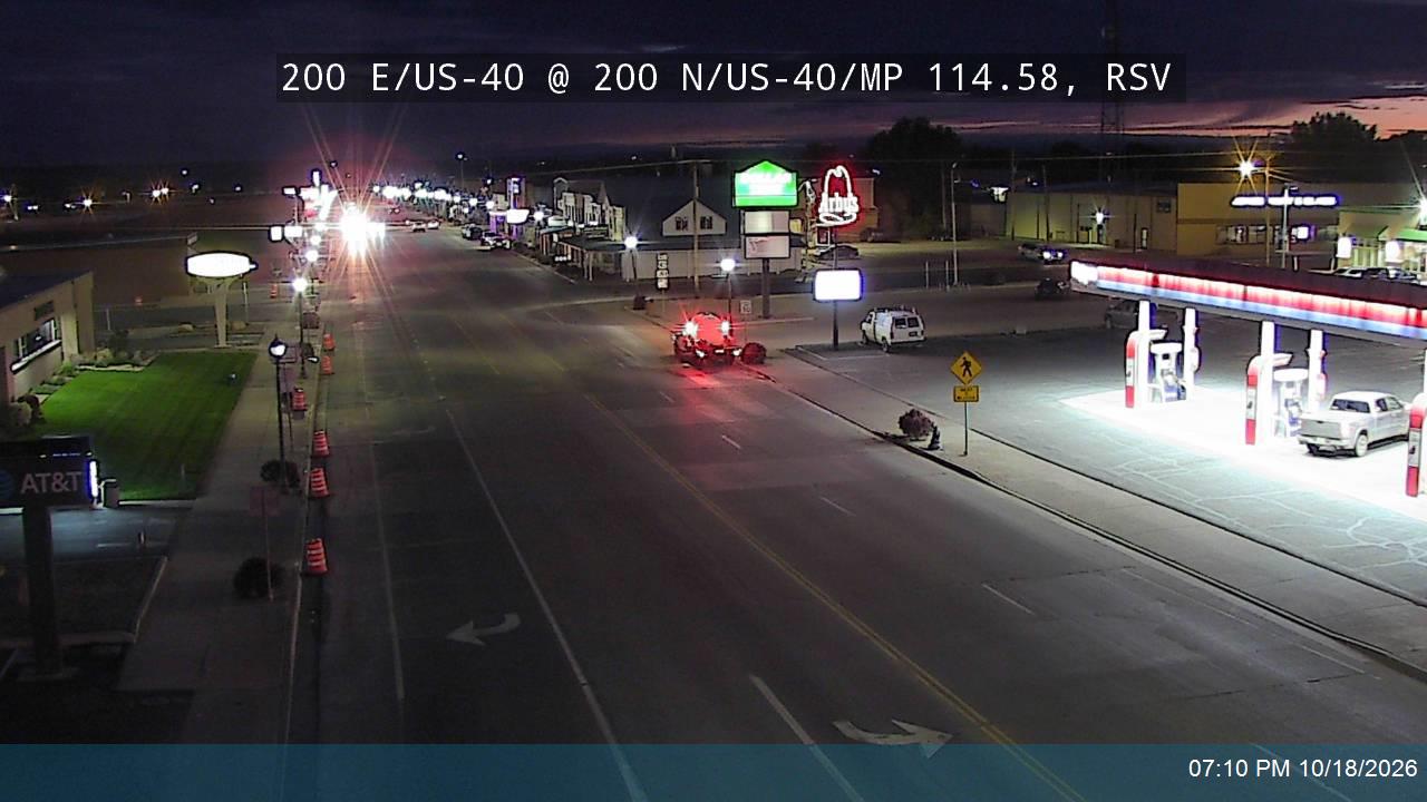 200 E / US-40 @ 200 N / US-40 / SR-121 / MP 114.58, RSV