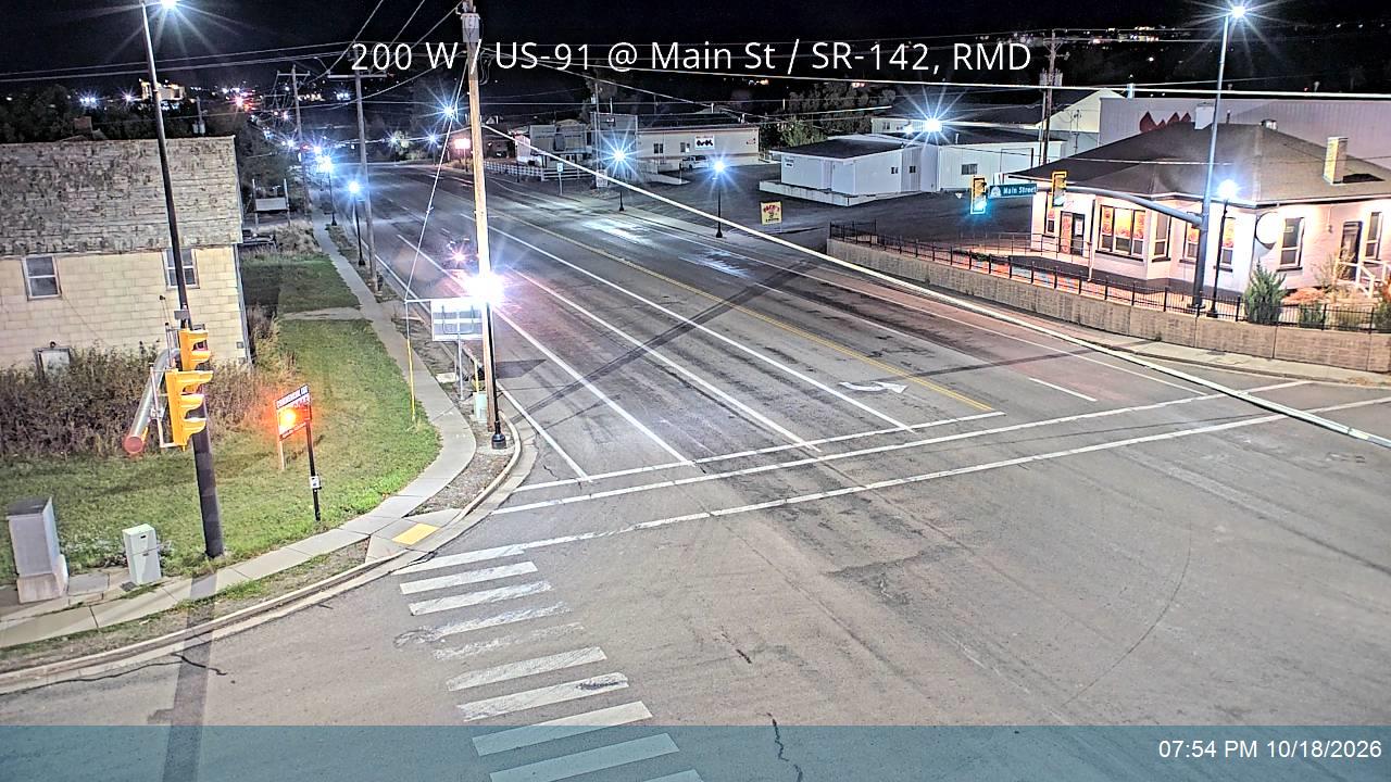 200 W / US-91 @ Main St / SR-142, RMD