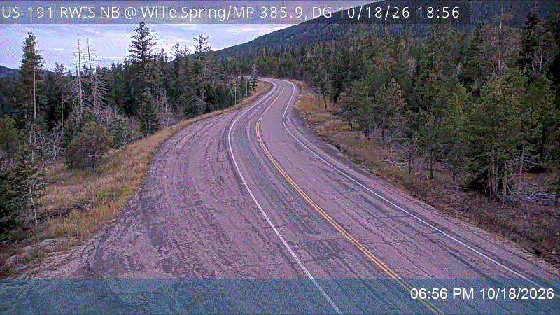 US-191 RWIS NB @ Willie Spring / MP 385.94, DG